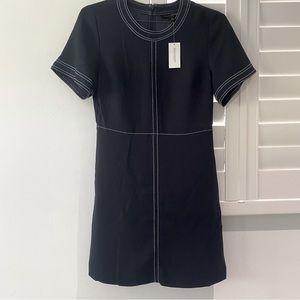 NWT!!! Banana Republic short sleeves blue mini dress